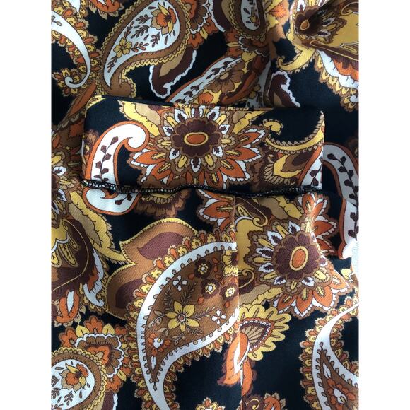 Soho Apparel LTD. Open Front Jacket Women's Medium Floral Paisley NEW - Picture 8 of 9